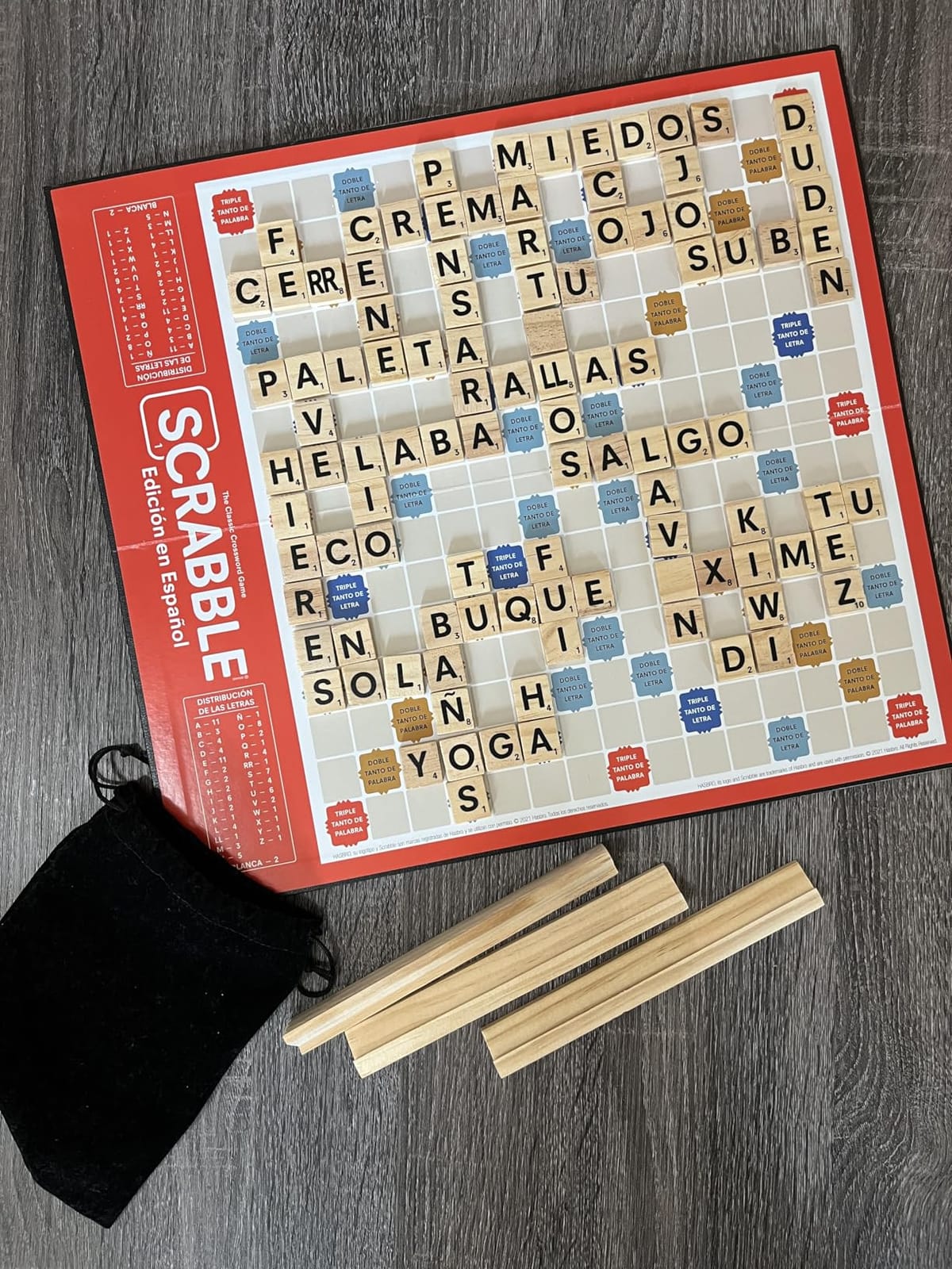 Winning Moves Scrabble Edicion En Espanol, Spanish Word Game customer photo 2