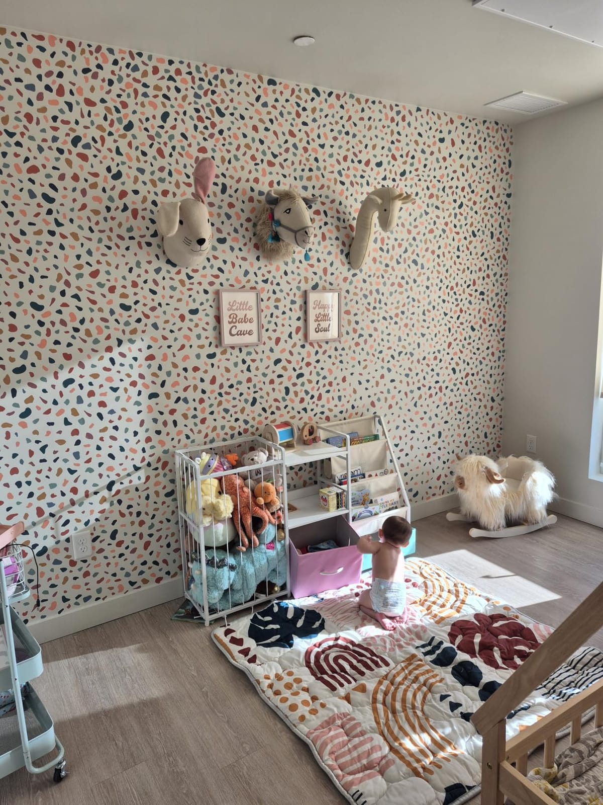 AOWDIAO Cloud Wall Decals - 40 Peel and Stick Clouds Stickers - Assorted Shapes and Sizes for Nursery, Bedroom, Classroom Decor customer photo 2