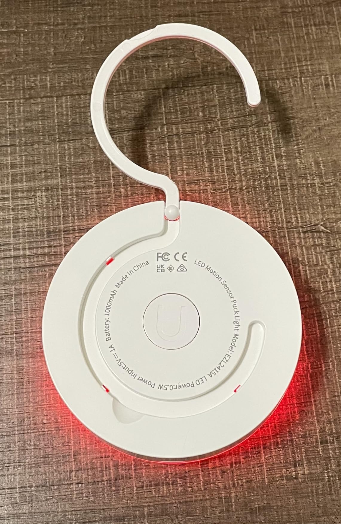 EZVALO RGB Under Cabinet Puck Lights with Remote, Motion Sensor Lights customer photo 1