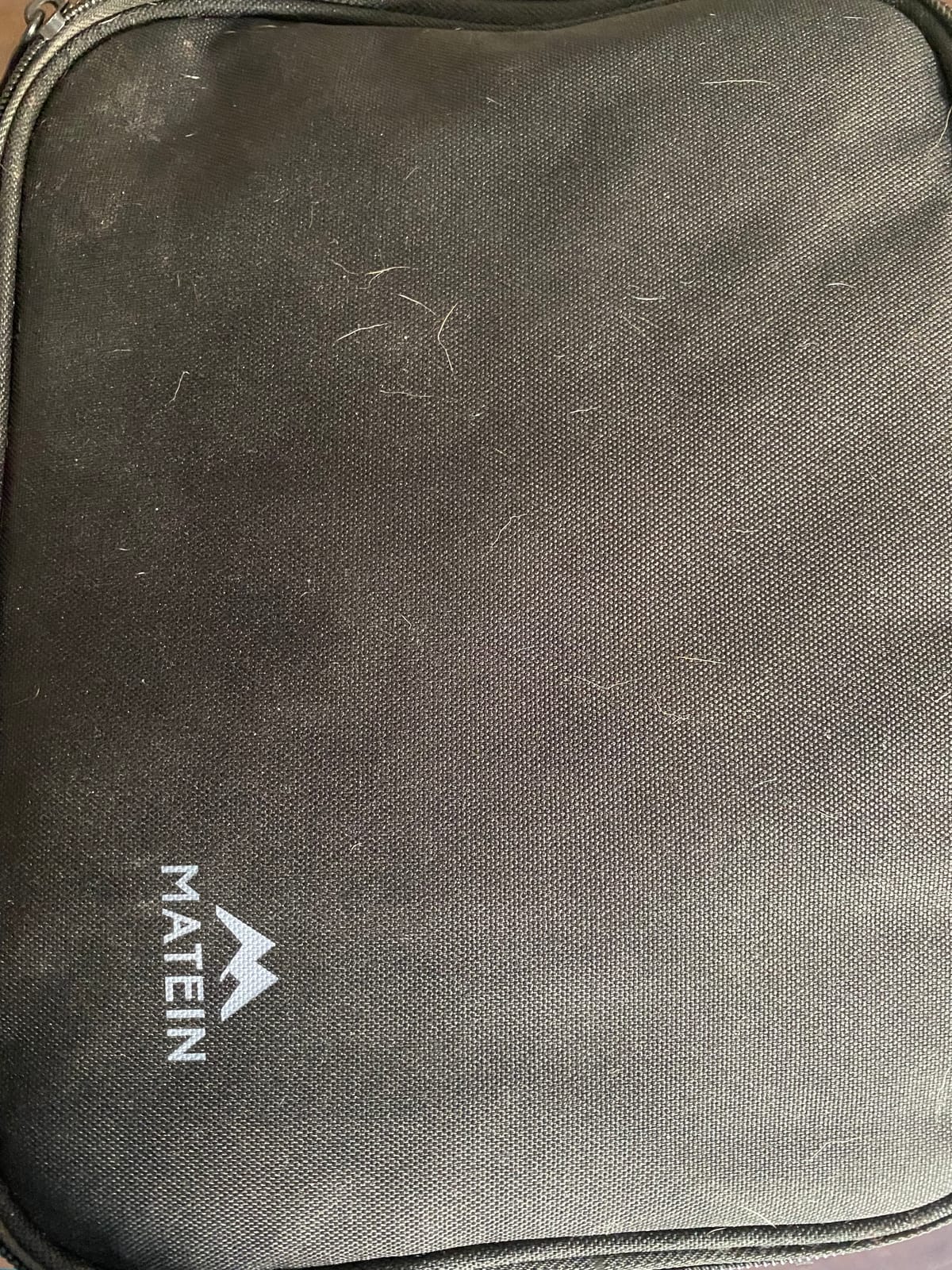 MATEIN Electronics Travel Organizer, Double Layers Charger Organizer Bag customer photo 2