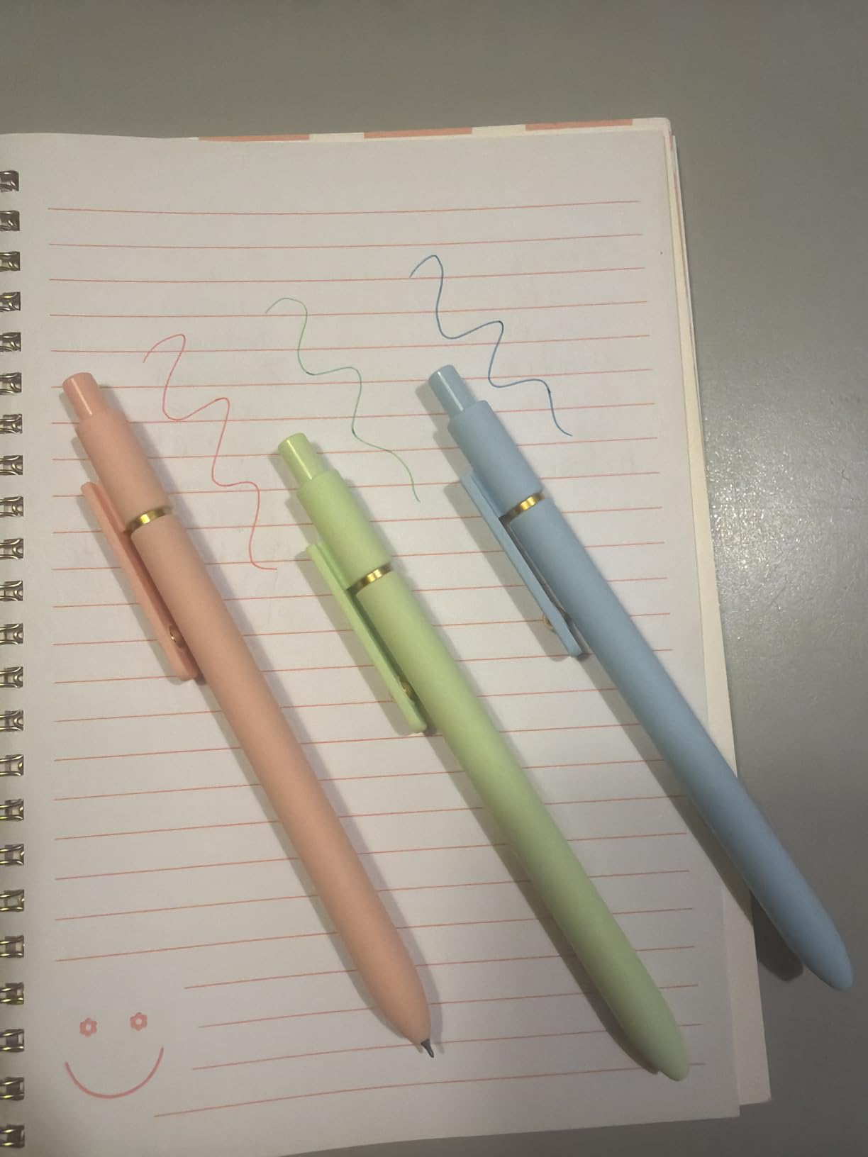 Ddaowanx Colored Gel Pens,0.5mm Fine Point Smooth Writing Color Ink Pens customer photo 1