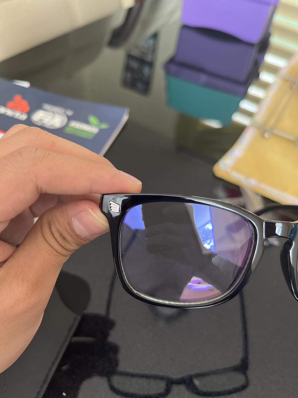 livho High Tech Blue Light Blocking Gaming Glasses customer photo 1