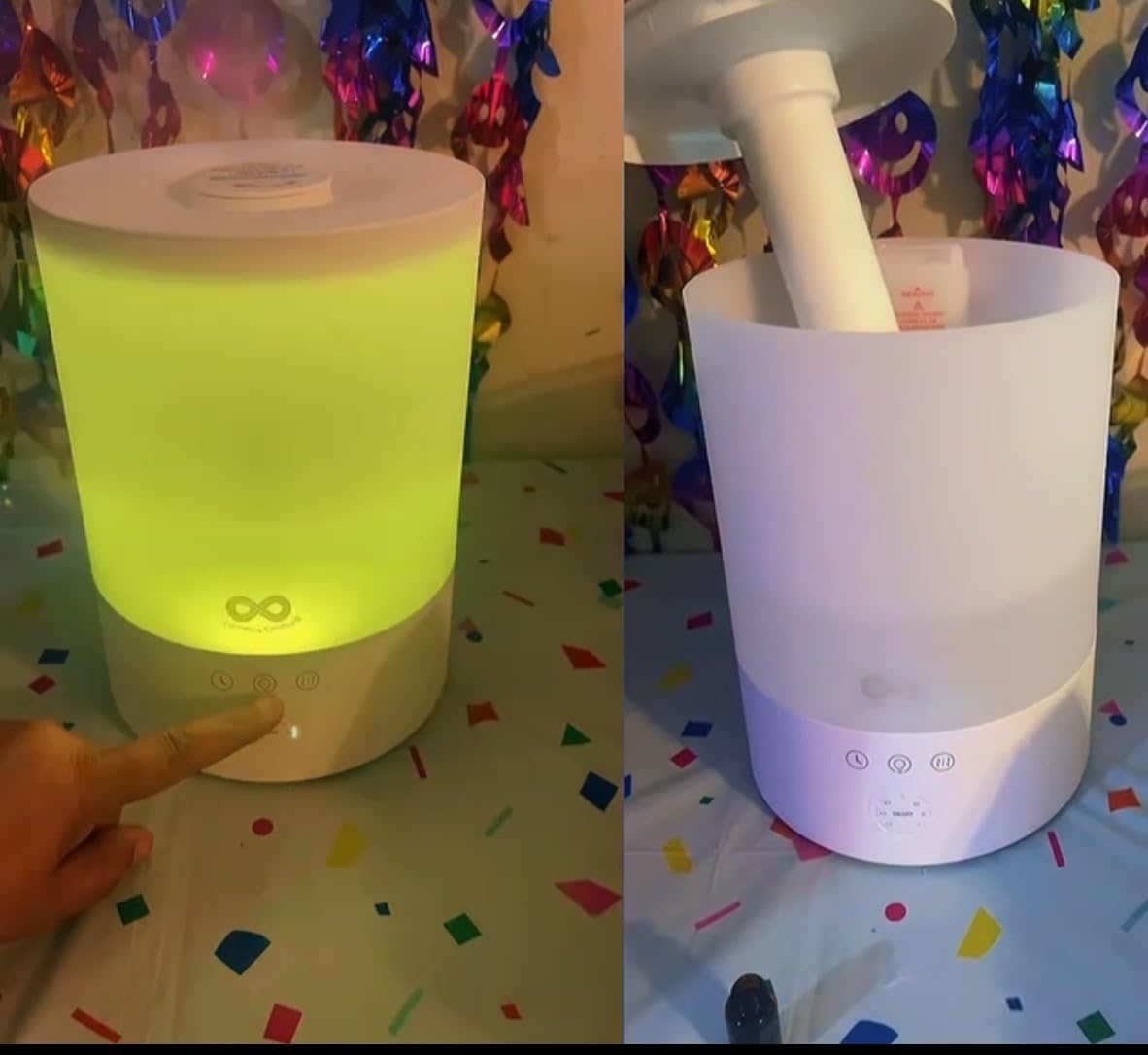Everlasting Comfort 2.5L Ultrasonic Humidifier for Bedroom, 28 dB Cool Mist customer photo 1