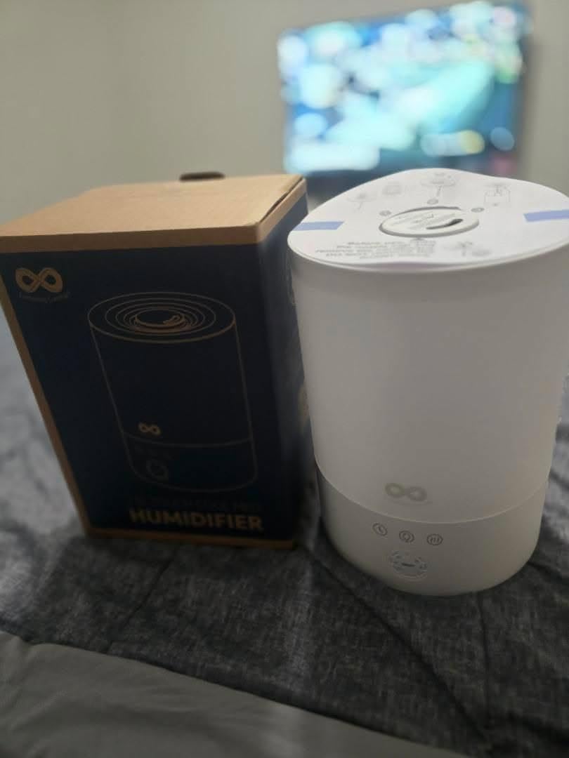 Everlasting Comfort 2.5L Ultrasonic Humidifier for Bedroom, 28 dB Cool Mist customer photo 2