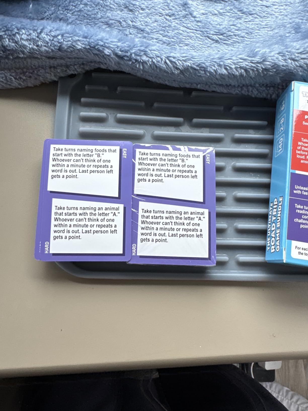 The Ultimate Road Trip Game Bundle, Fun 4-in-1 Car Game for Kids and Adults customer photo 2