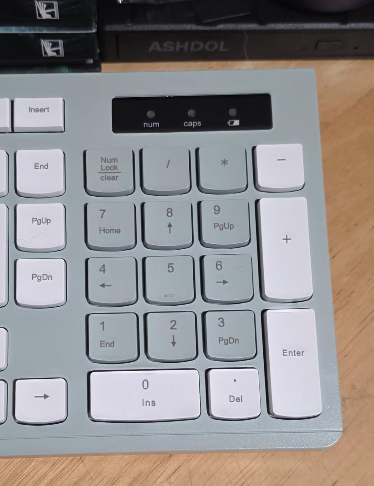 Wireless Keyboard and Mouse Combo Silent for Office and Home(Avocado Green) | 2.4G Full Size Silent Cordless Keyboard with Tilt Legs,3-Level DPI Quiet Mouse,for Windows/Mac OS/Desktop/Laptop/PC customer photo 1