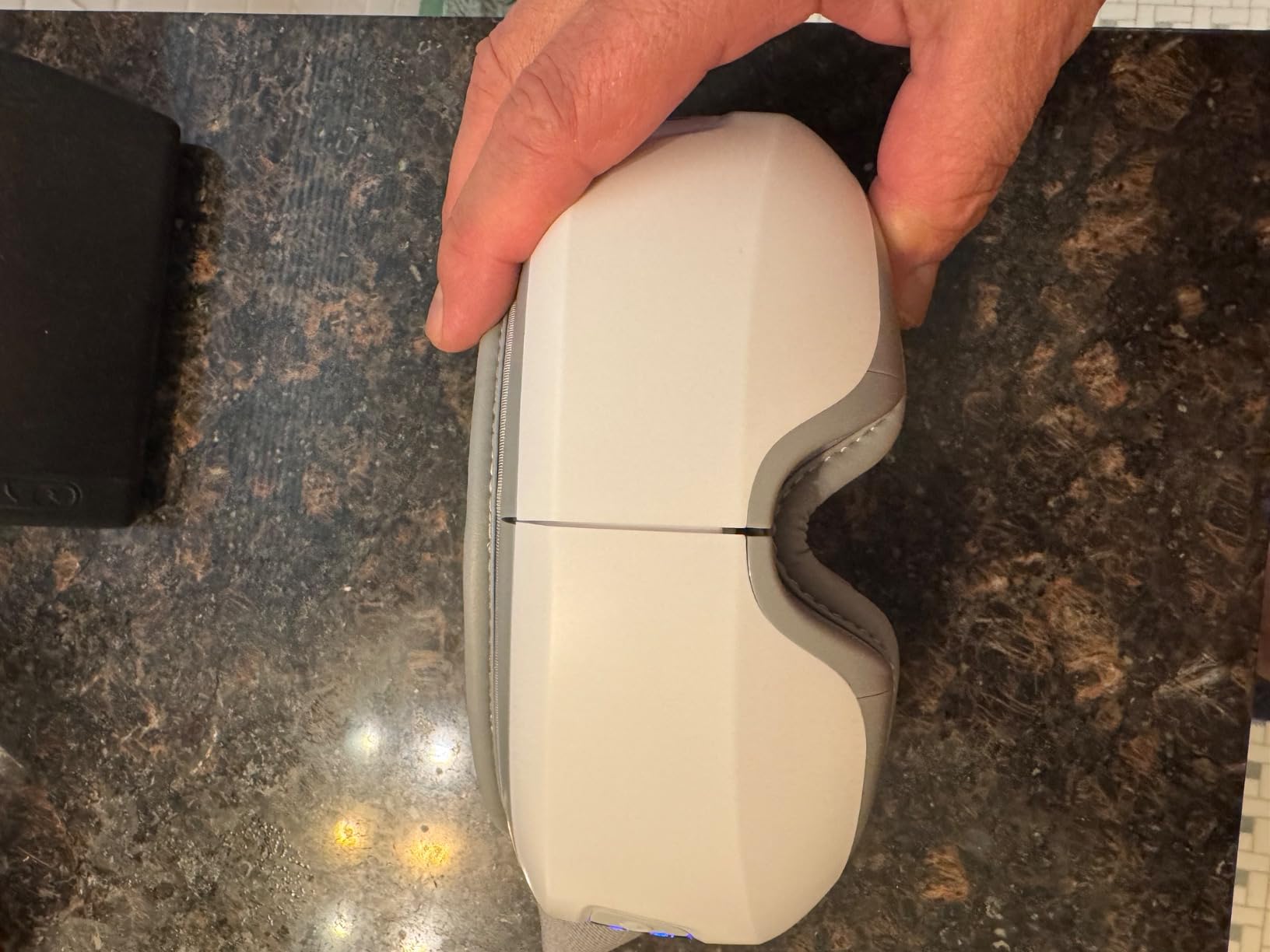Eye Massager with Heat & Bluetooth Music, Massaging Eye Mask customer photo 1