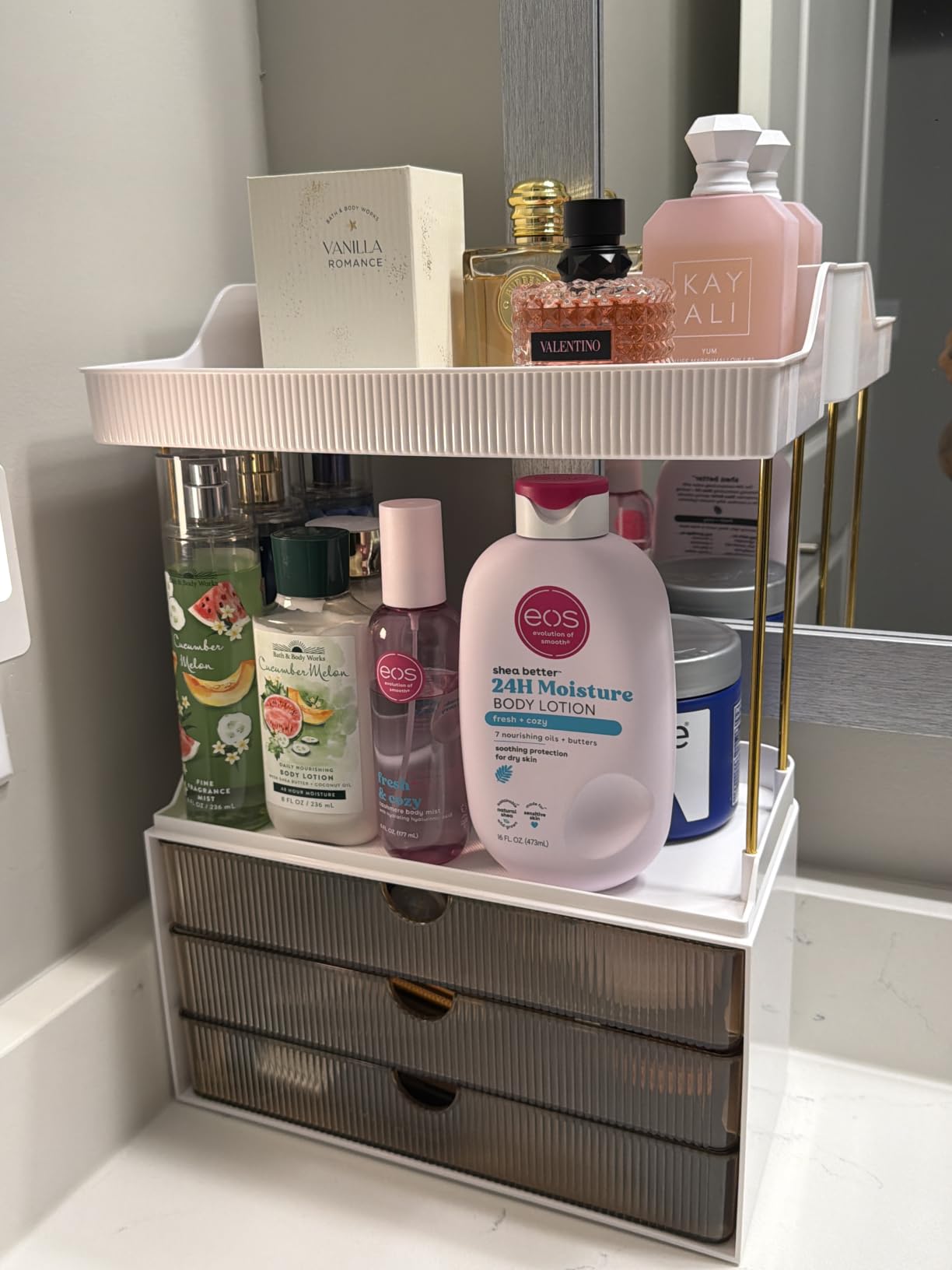 StorBin Arcylic 5-Tier Makeup & Skincare Organizer for Vanity, Bath customer photo 2