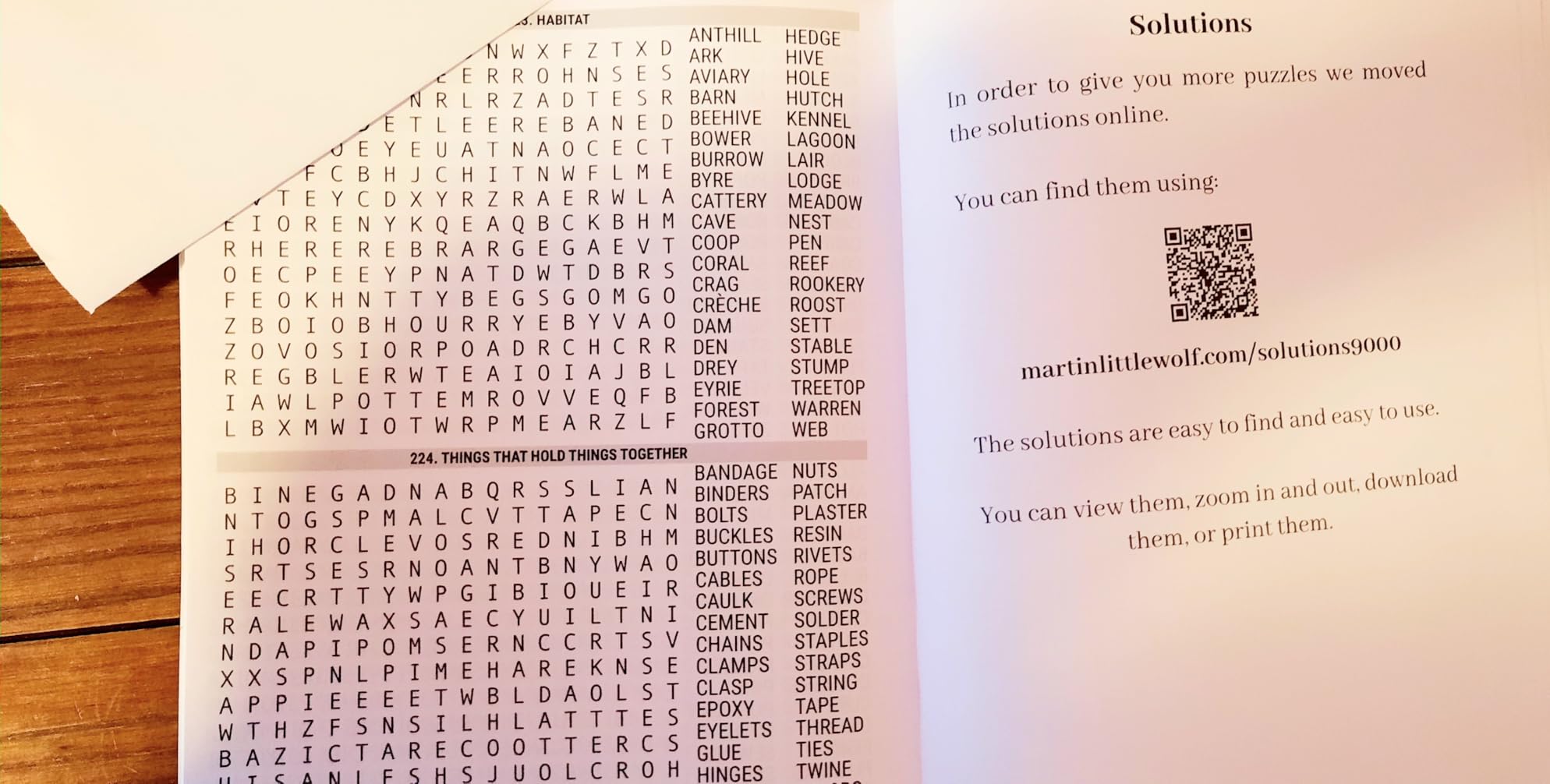 Huge Book of Large Print Word Search: 9000 Words - 224 Puzzles - Varied Themes - Big Print Word Finds For Adults, Seniors, and Teens (Large Print Puzzle Gifts for Men and Women) customer photo 2