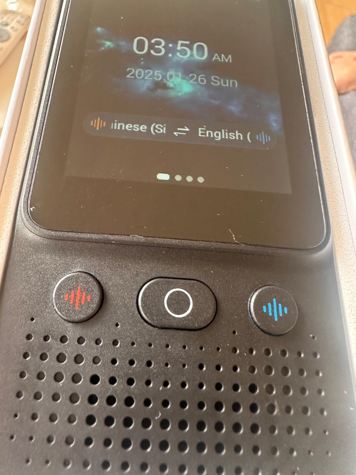 Language Translator Device, Voice/Text Bidirection Word Translator, 138 Languages Online/Offline Translator For business And Learning customer photo 2