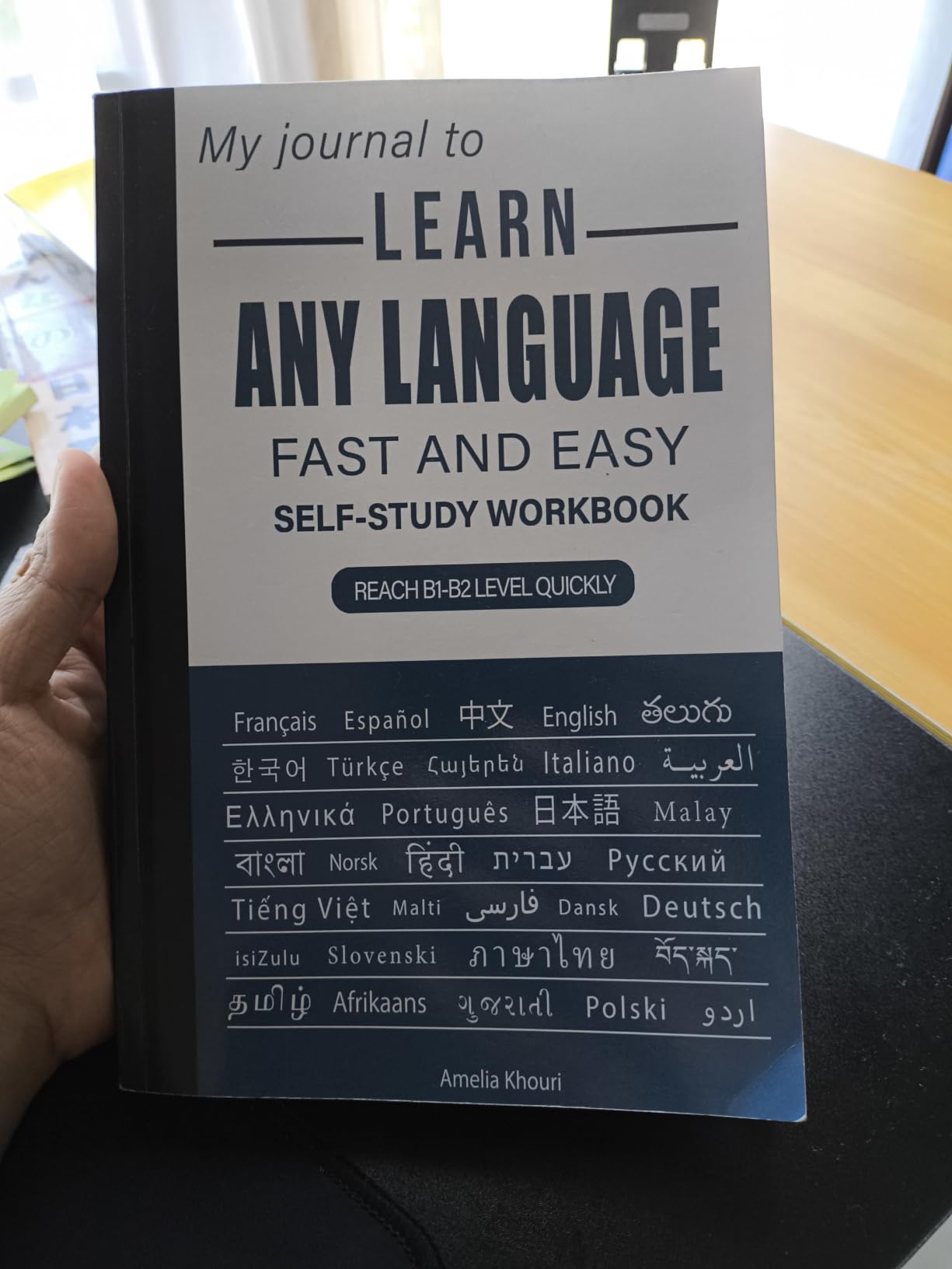 My Journal to Learn Any Language: Fast and Easy Self-Study Workbook | A Structured, Step-by-Step Guide with Clear Templates and Tips to Reach B1-B2 ... Essential Notebook for Learning Languages customer photo 2