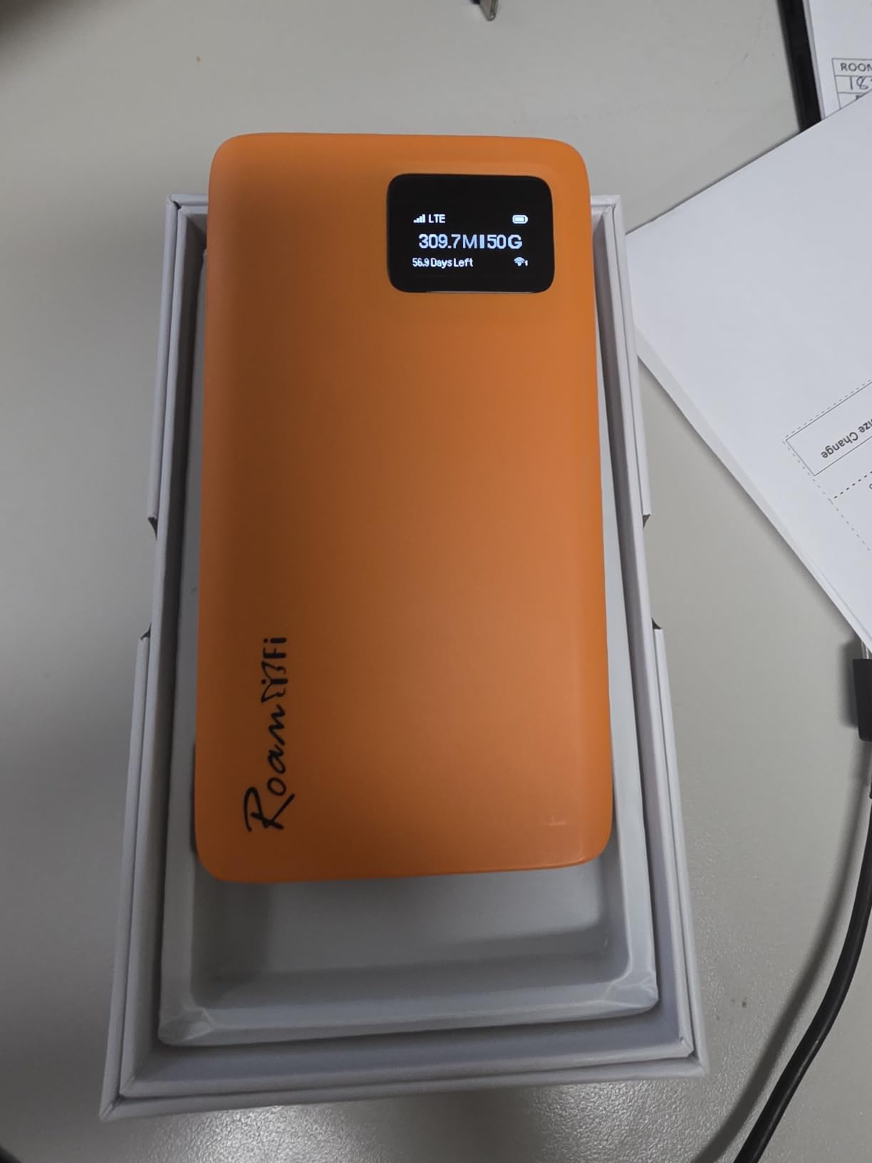 RoamWiFi Mobile Hotspot Pocket WiFi, Portable WiFi No SIM Card Needed, MiFi customer photo 2