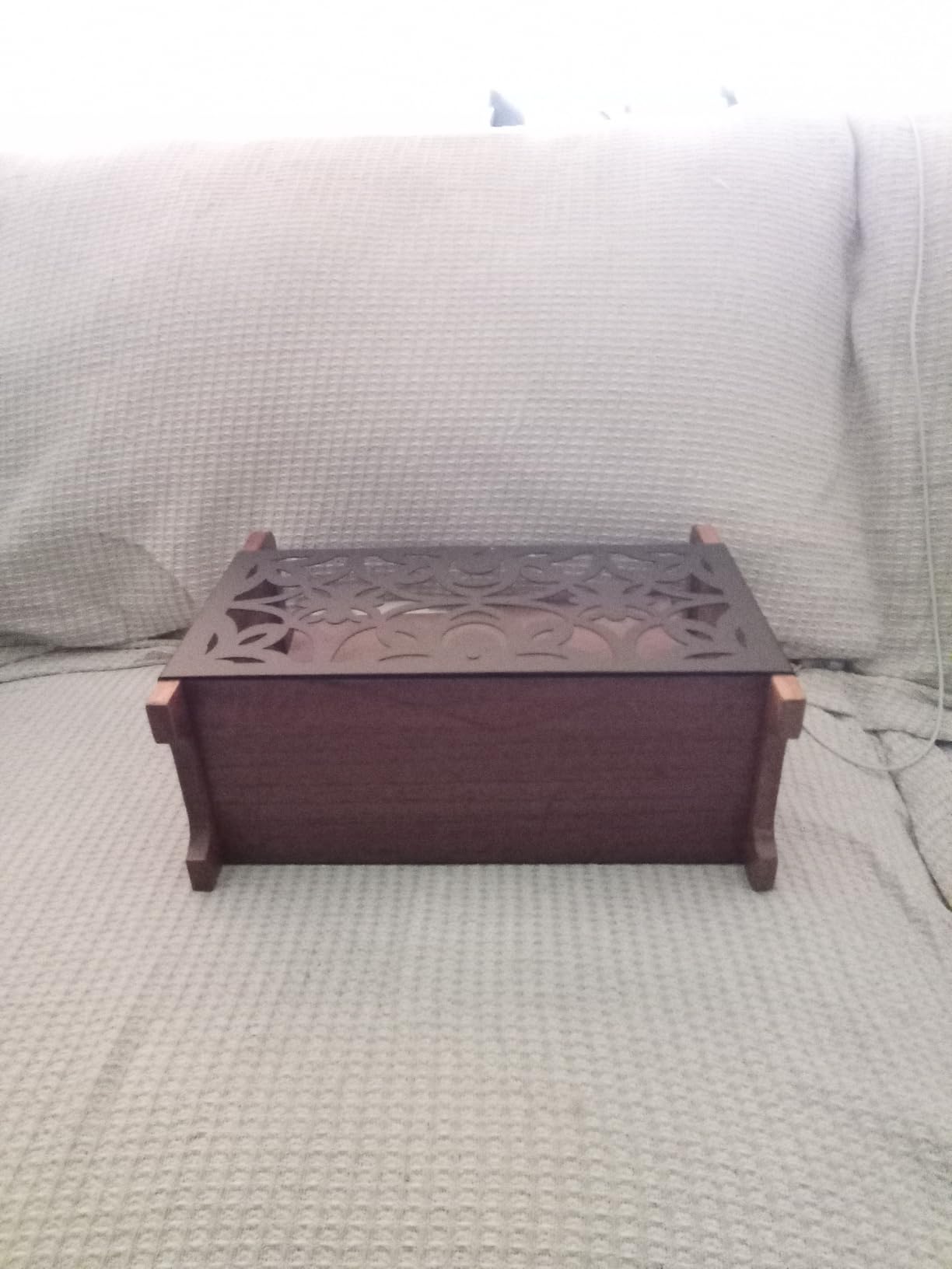 Magazine Holder,Wood Magazine Rack,Rustic Magazine File Holder customer photo 1