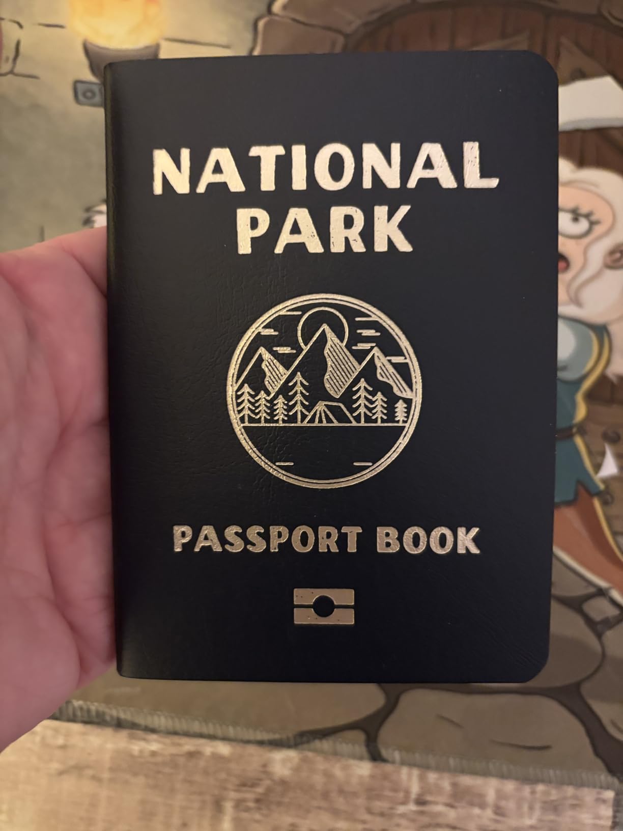 National Parks Stamp Book with Sticker Set: Passport-Sized National Park Book with Passport Stickers, Travel Planner, Map, and Parks Checklist Tracker customer photo 2