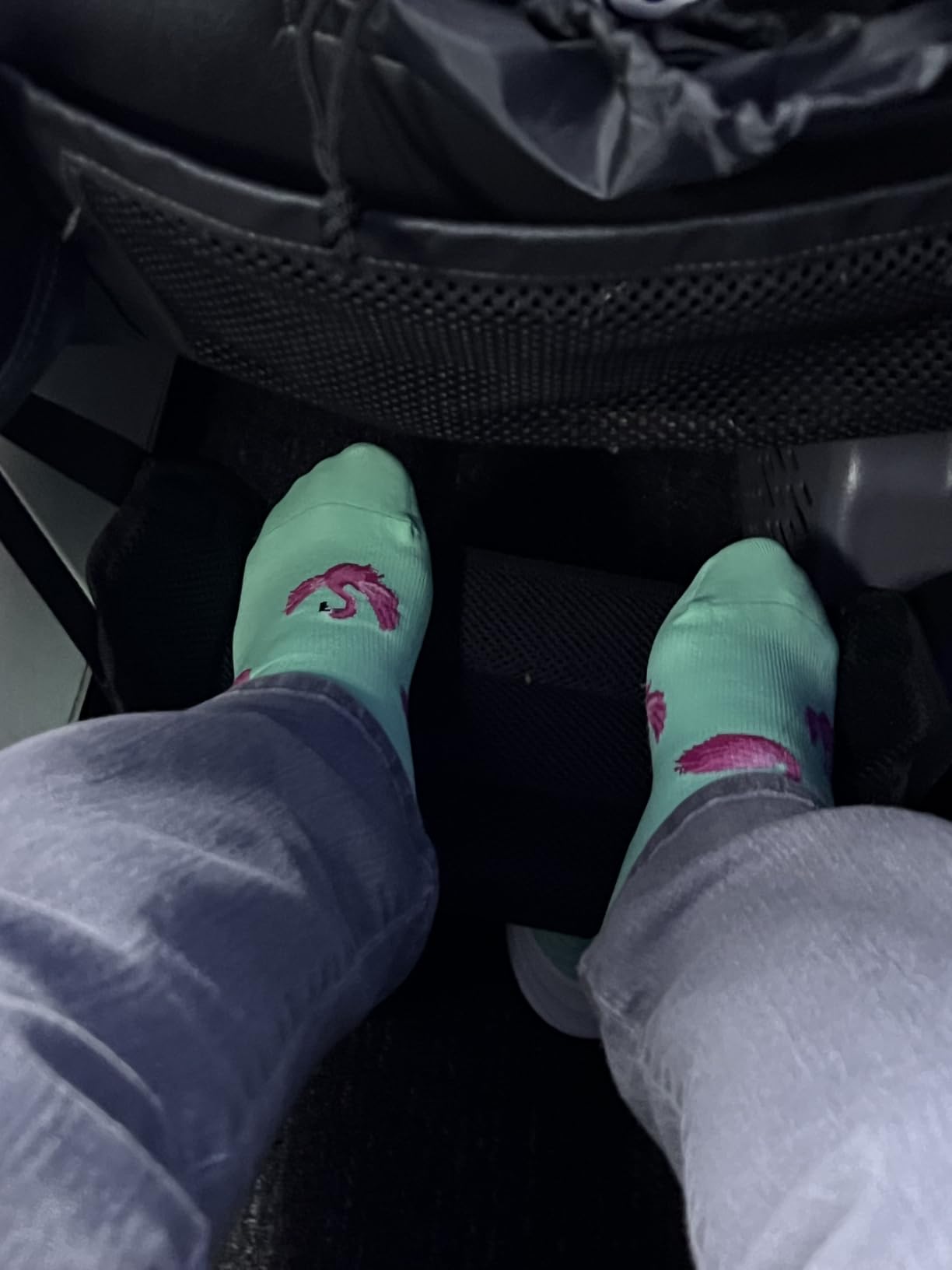Airplane Foot Fammock, No Collapse Thickened Bamboo Plane Foot Rest Travel customer photo 2