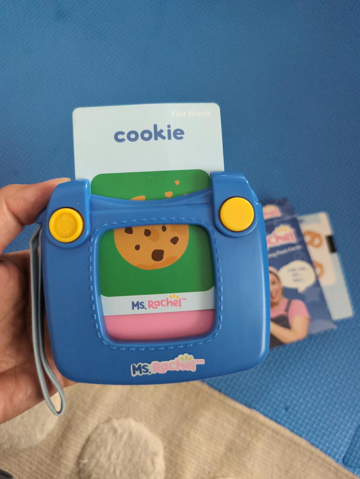 Ms. Rachel First Words Flash Cards, Electronic Card Reader, 100 Words customer photo 1