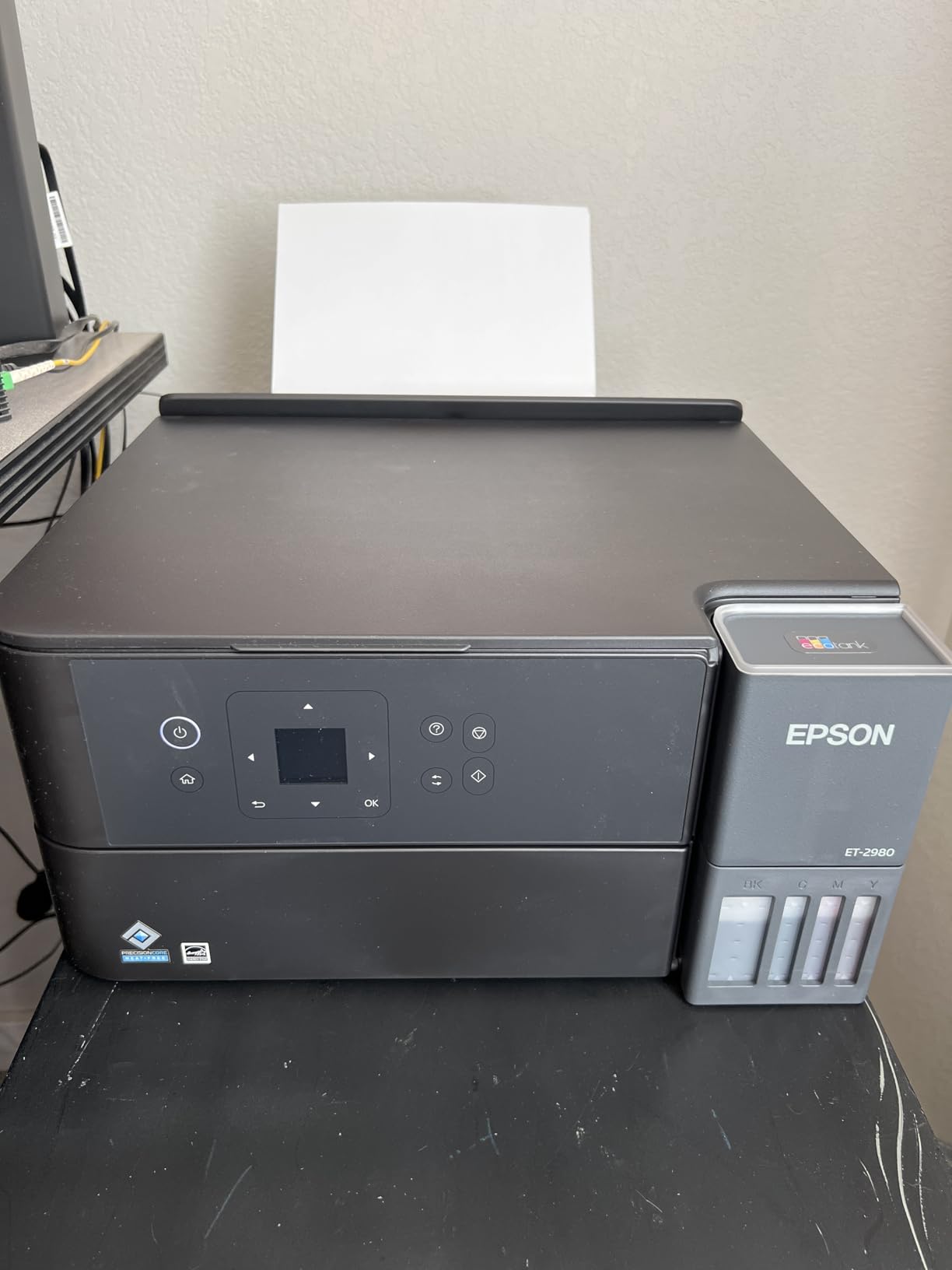 Epson EcoTank ET-2980 Wireless Color All-in-One Supertank Printer - Black customer photo 2