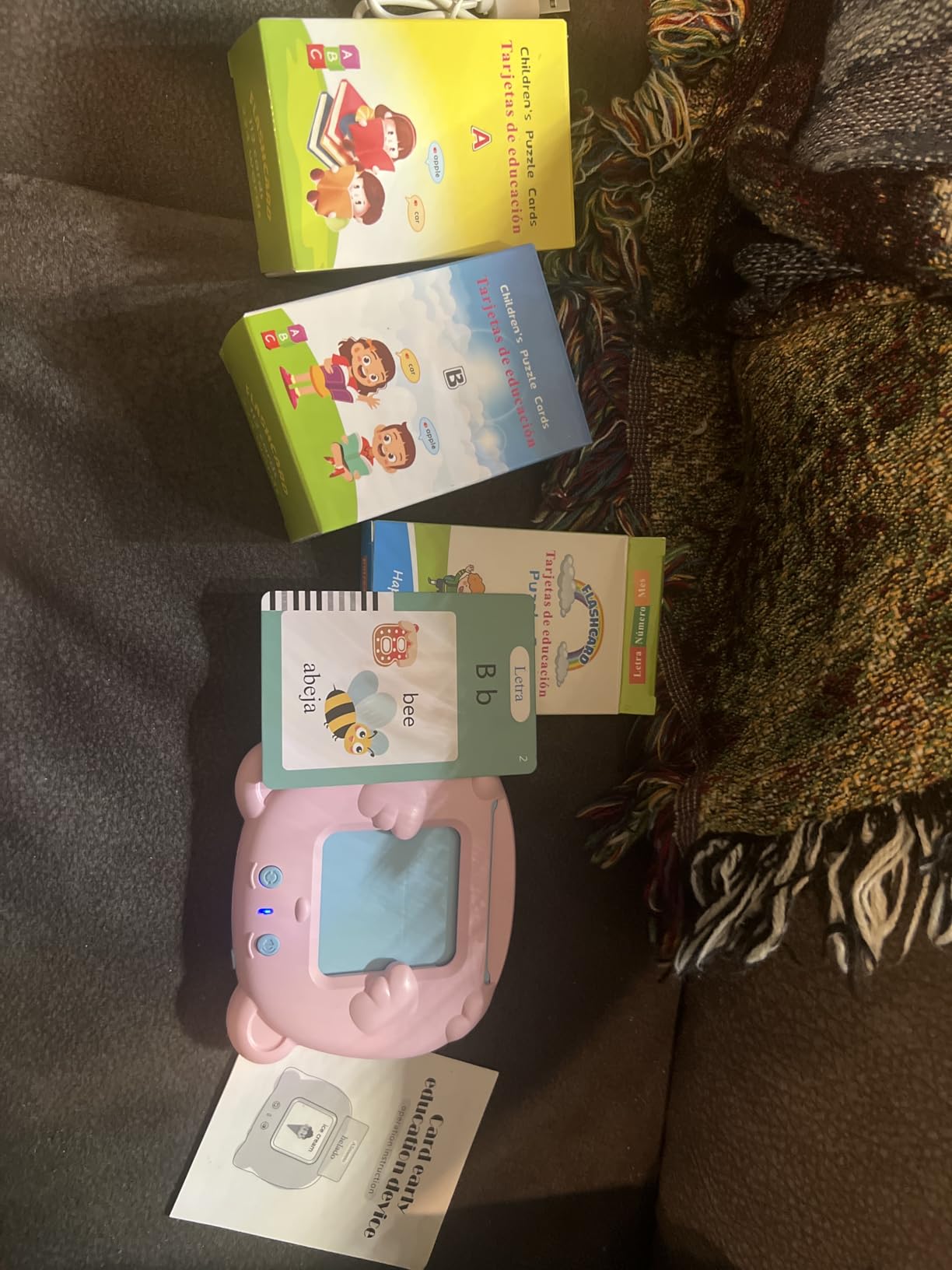 German and English Talking Flash Cards for Toddlers, 510 Sight Words customer photo 1