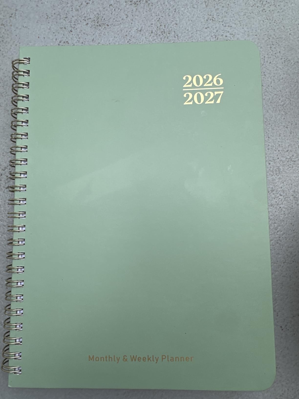 Planner 2026-2027, Weekly and Monthly Calendar Planner, JUL 2026 - JUN 2027 customer photo 1
