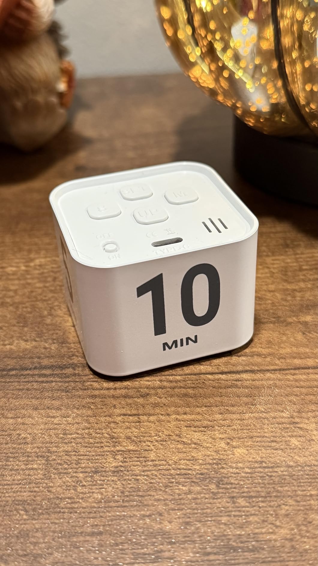 KADAMS Pomodoro Cube Timer Productivity Visual Timer - 5/10/25/50 Min Rotating Countdown (1, Green) customer photo 1