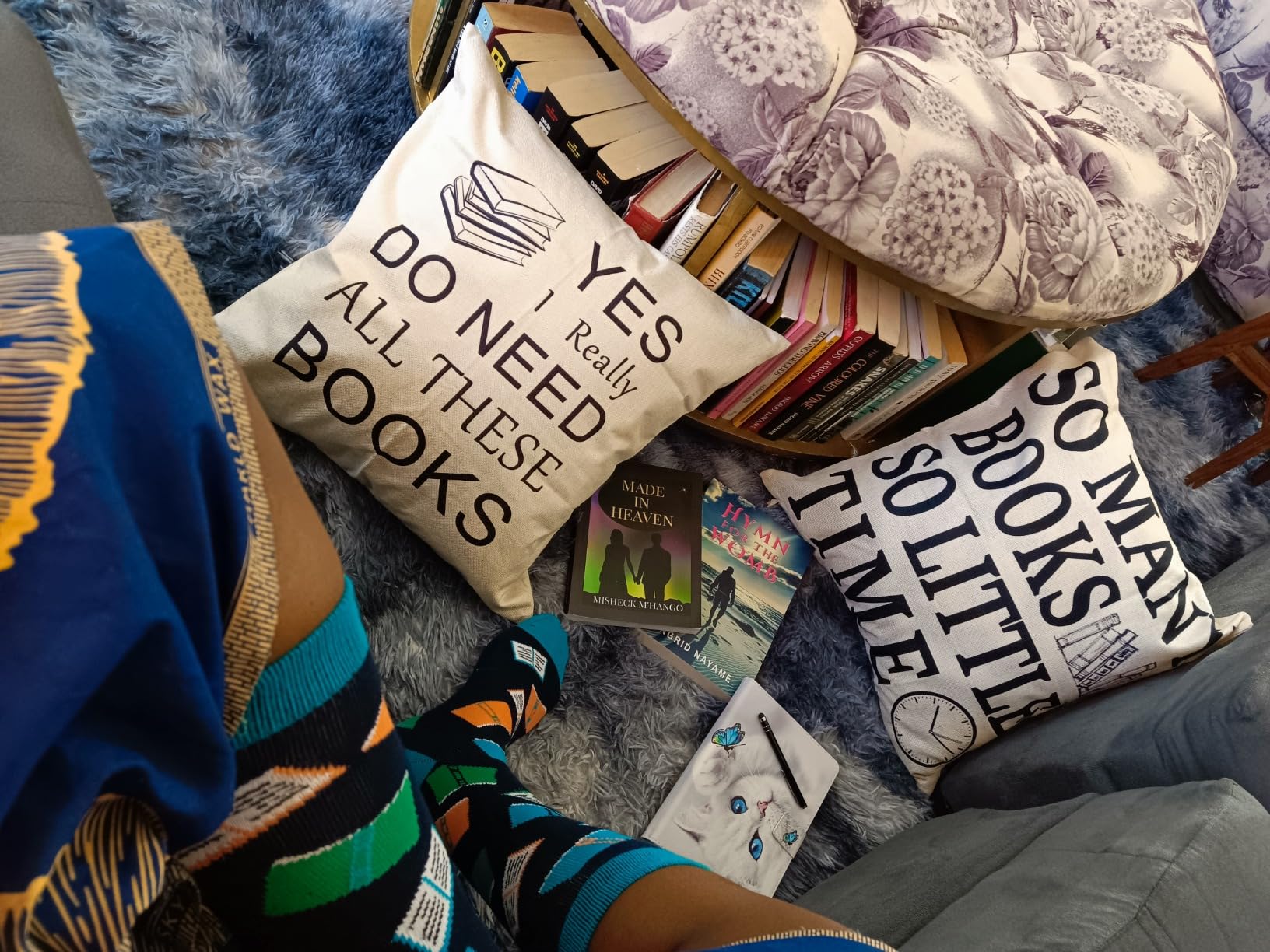Lavley Book Socks for Men and Women Gifts for Readers and Book Lovers customer photo 2