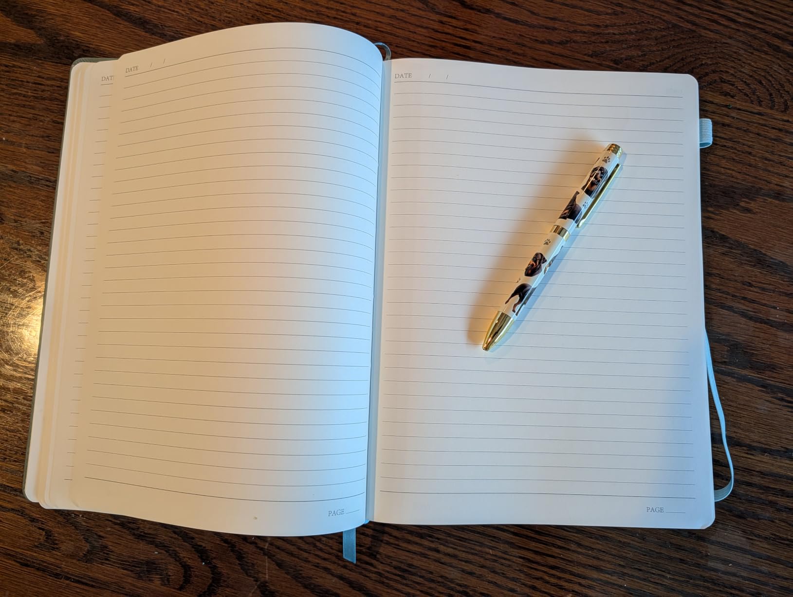 CAGIE Bullet Dotted Journal Notebook 320 Pages 100 GSM Paper Hardcover A5 Dot Grid Notebook Leather Journals for Writing Women Men Work Journaling, Green customer photo 1