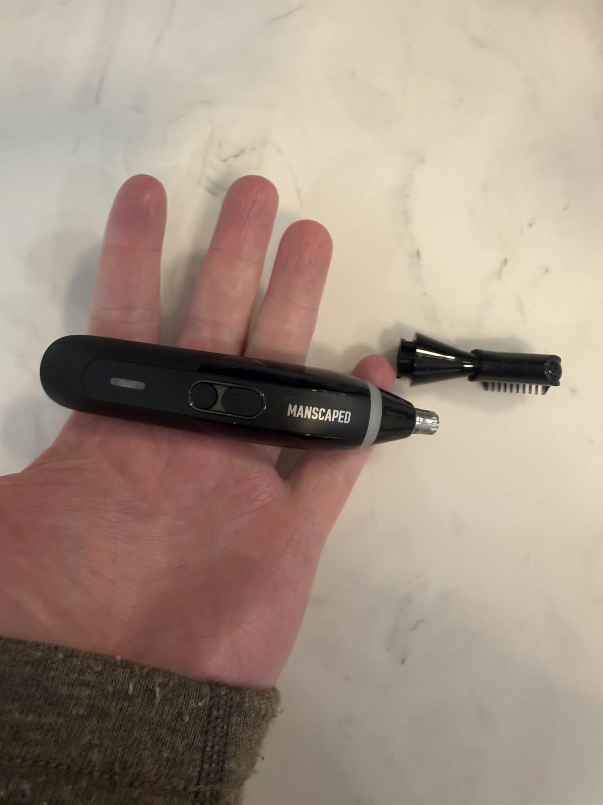 MANSCAPED® Weed Whacker® 3.0 PRO Electric Nose, Ear & Eyebrow Hair Trimmer customer photo 1