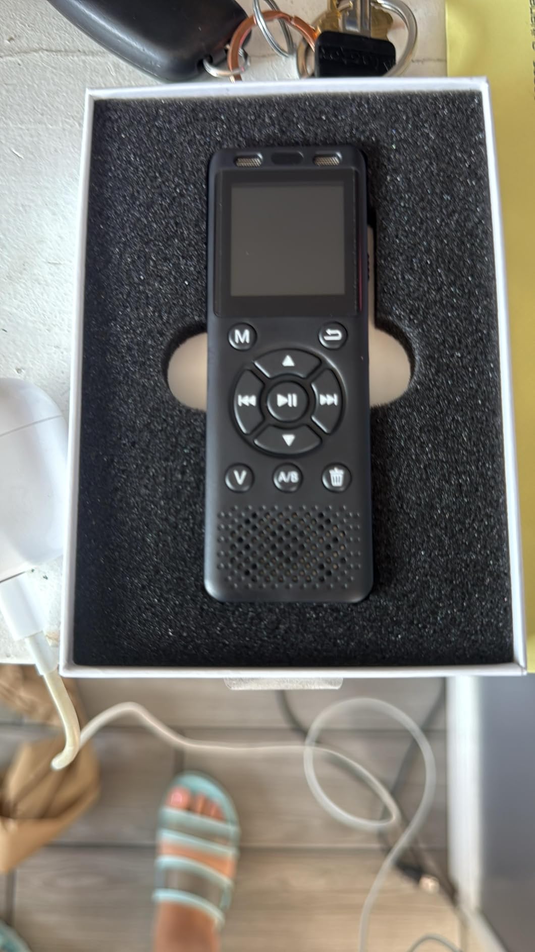 Tonfarb 64GB Digital Voice Recorder with Playback,Audio Recording Device customer photo 1