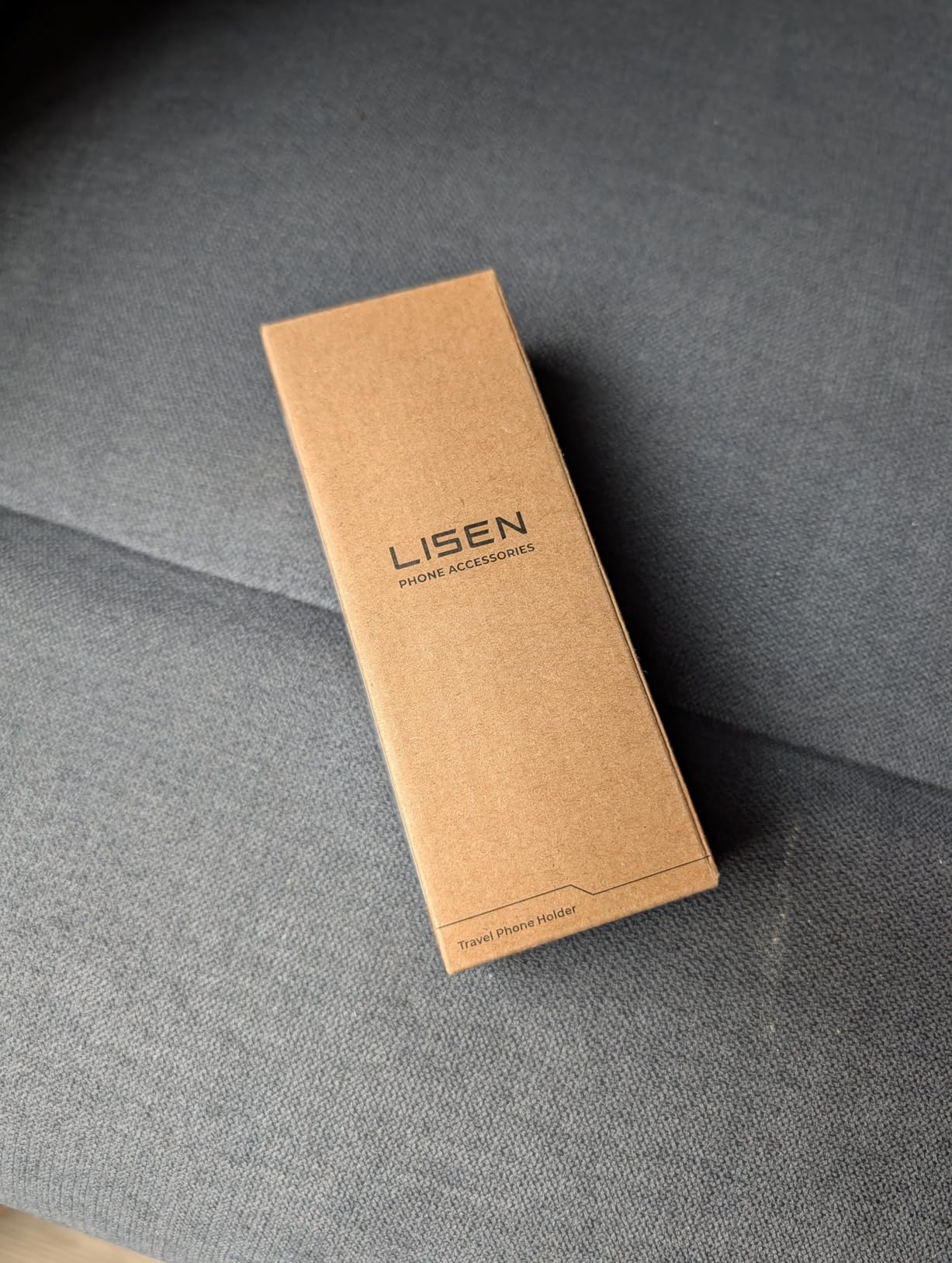 LISEN Airplane Phone Holder with Light, Universal Phone Mount for Desk customer photo 2