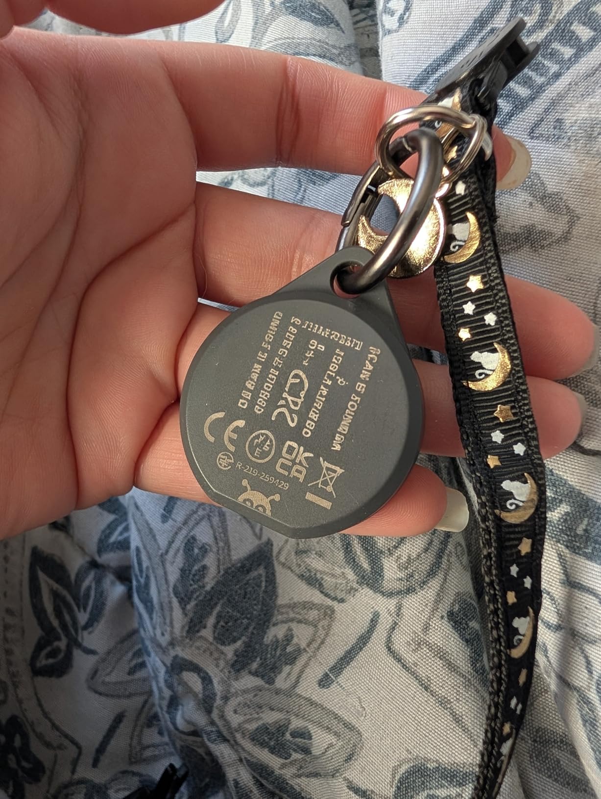 Pebblebee Clip 5 Bluetooth Tracker Tag for Keys & Bags, 130dB Siren customer photo 1