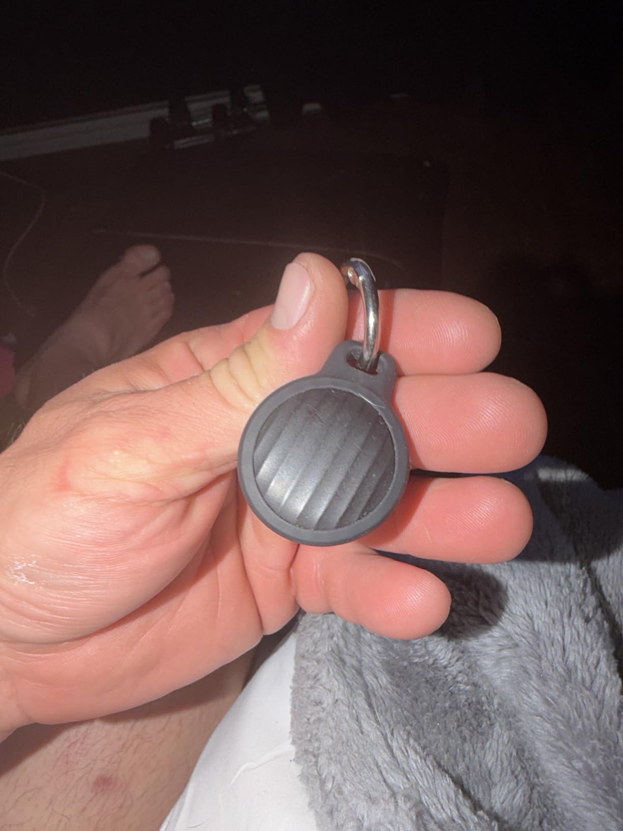 Air Tags-4 Pack for Apple Find My, MFi Certified Tags, iOS Only, IP67 Waterproof, Track Keys, Wallets, Luggage & Suitcases. customer photo 2