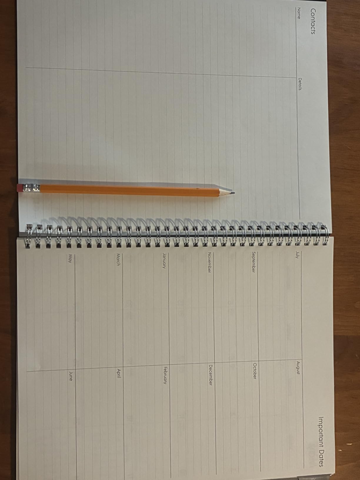 Blue Sky 2026-2027 Weekly & Monthly Academic Planner, 8.5