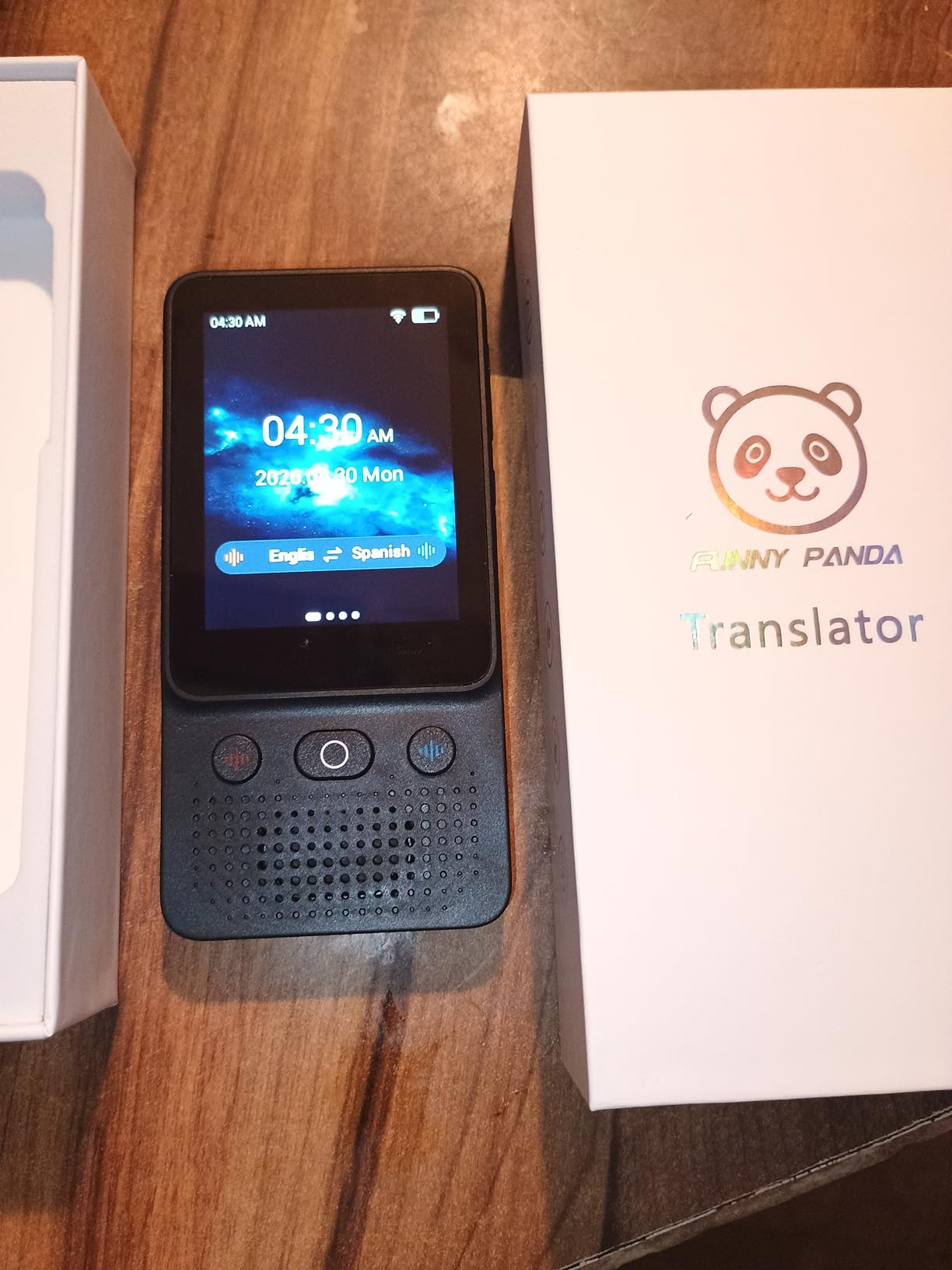 Language Translator Device, Voice Ai Translator Device T21 Wi-Fi Available, Two-Way 138 Languages 2026 Instant Translator Offline Recording Photo Translation Device for Business Travel Study customer photo 2