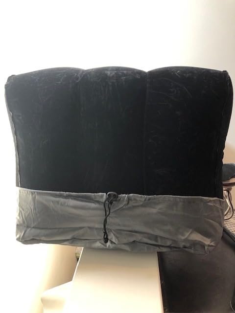 HOMCA Inflatable Travel Foot Rest Pillow for Airplane (2-Pack) customer photo 2