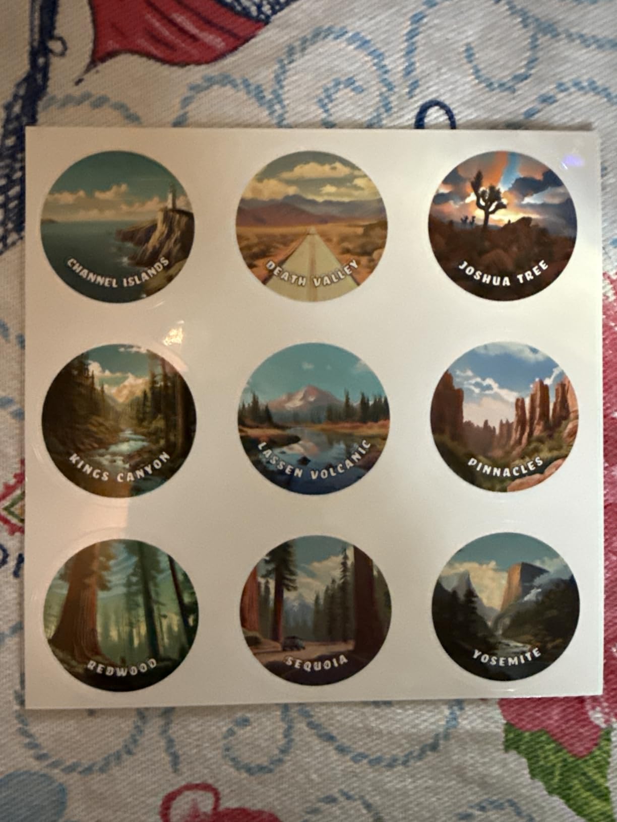 SHOXREM National Parks Stamp Book with Stickers, 63 Parks Travel Journal customer photo 1