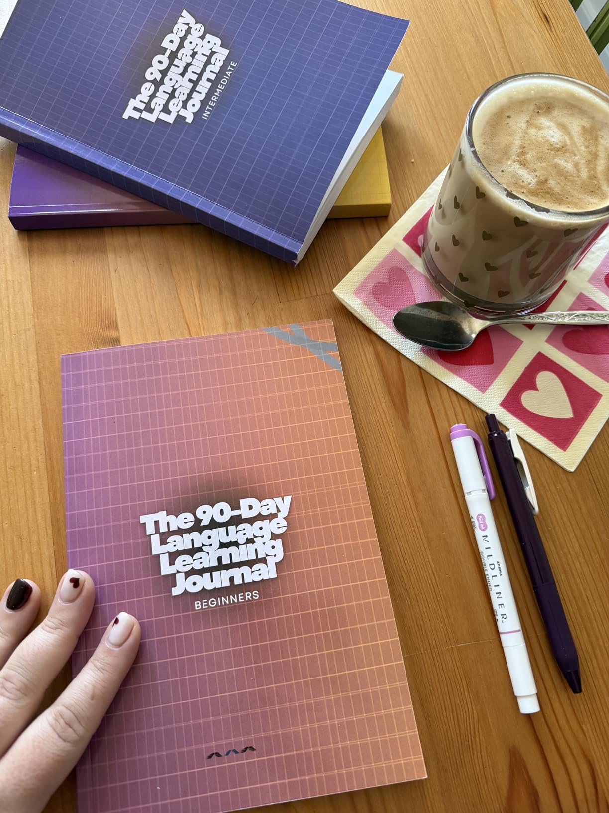 The 90-Day Language Learning Journal: Beginner customer photo 1