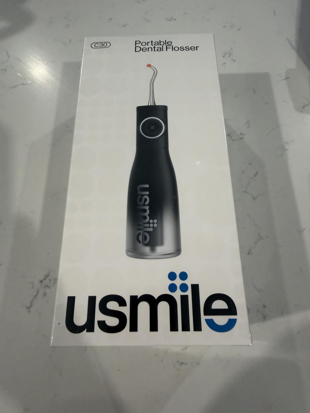 usmile C30 Cordless Water Flosser, 300ml Tank, 5 Modes, IPX7, Pink customer photo 1