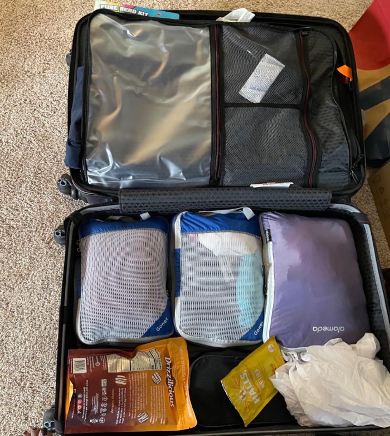 Gonex Compression Packing Cubes for Travel, Mesh Bags Luggage Organizers customer photo 1