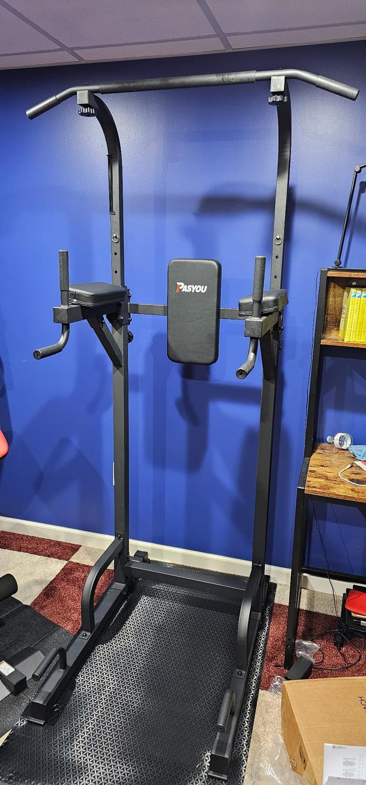 PASYOU Adjustable Squat Power Rack for Home Gym customer photo 1