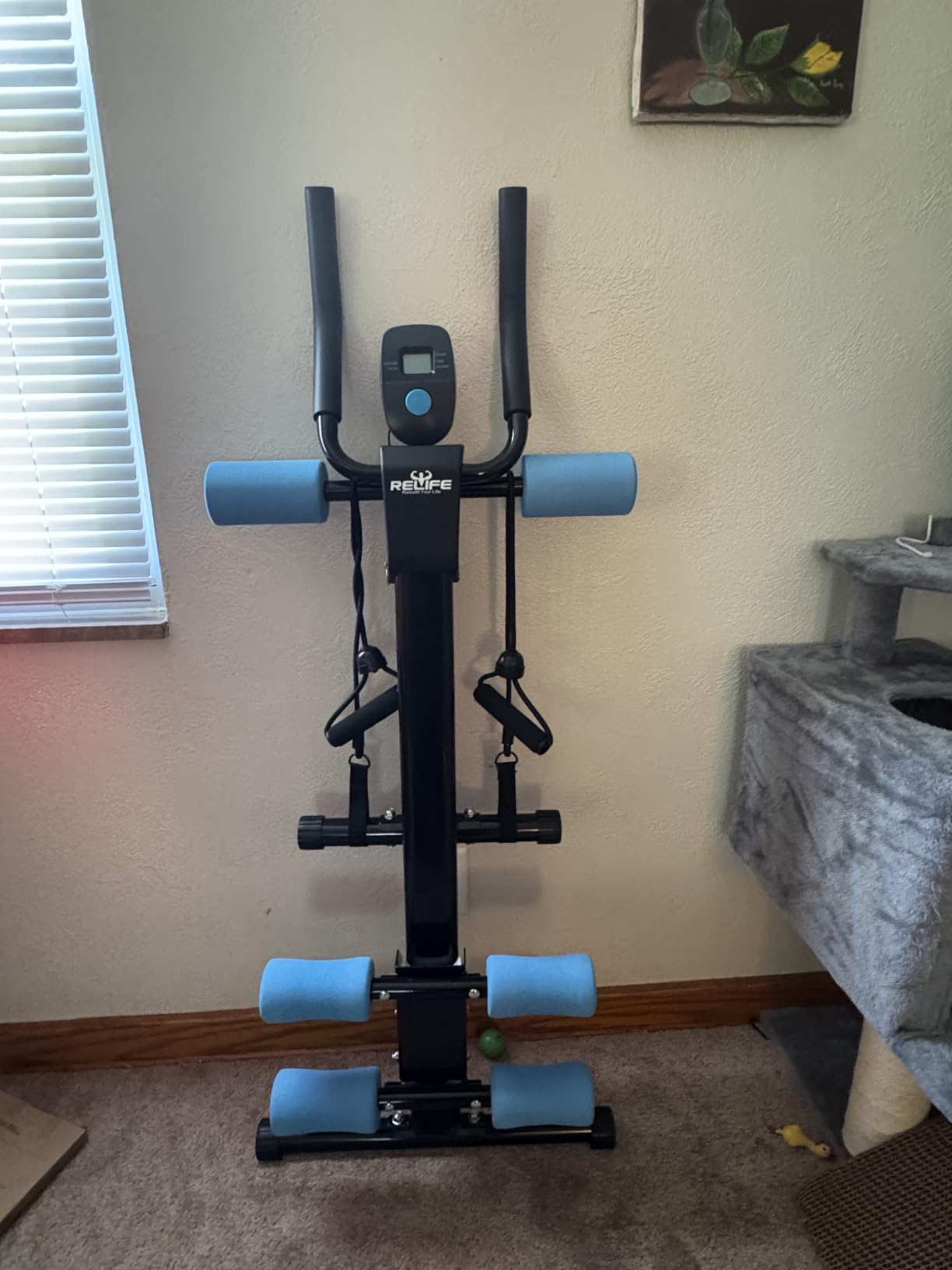 RELIFE REBUILD YOUR LIFE AB Workout Machine Adjustable Ab Trainer Machine customer photo 2