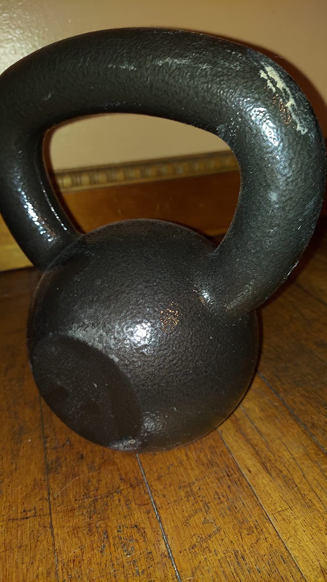 BalanceFrom 5-50 LB Kettlebells Cast Iron Strength Training Kettlebells for Home Gym Exercises, Single or Set customer photo 1
