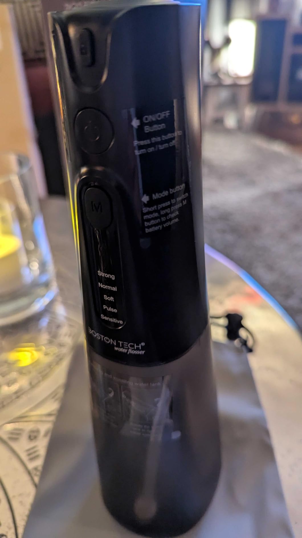 Aquapik Water Flosser for Teeth, 8 Tips & 30-Day Battery, 300ML Cordless Water Pick, 5 Modes, USB-C Rechargeable Portable Oral Irrigator, IPX7 Waterproof for Braces, Implants & Travel, (UCPLN) customer photo 2