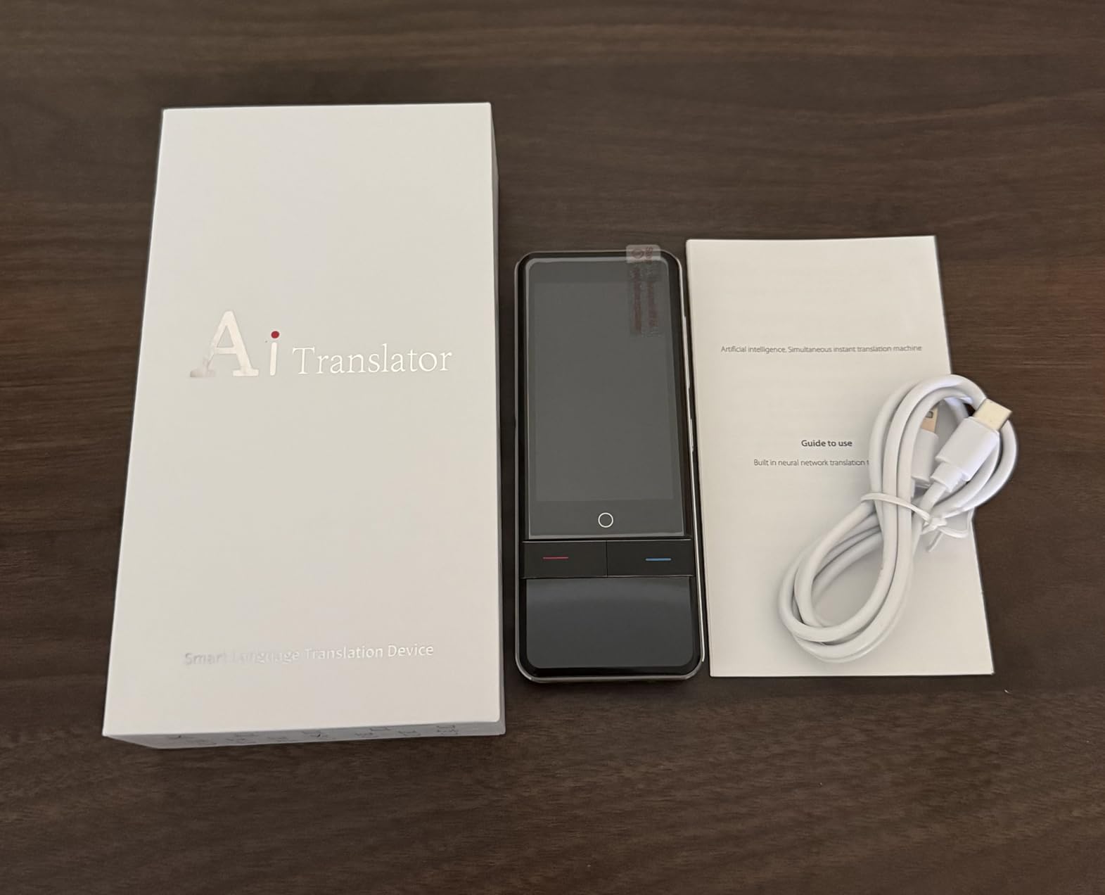 Language Translator Device No WiFi Needed，139 Languages Offline Online Voice Photo Translation，Portable Two-Way Instant Translator, High Accuracy Real-Time（0.5s for Travel, Business and Learning customer photo 2