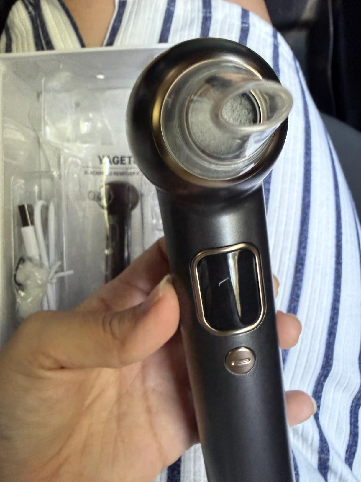 Heated Blackhead Remover Pore Vacuum with 5 Probes & 3 Suction Modes customer photo 2