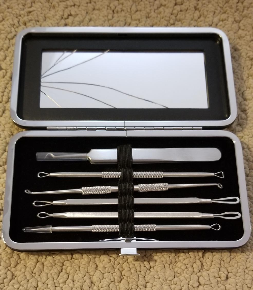 Blackhead Remover Pore Vacuum, Upgraded Black Head Remover for Face, Electric Acne Comedone Whitehead Extractor Tools-5 Suction Power, 5 Probes, USB Rechargeable Pimple Popper Tool Kit customer photo 1