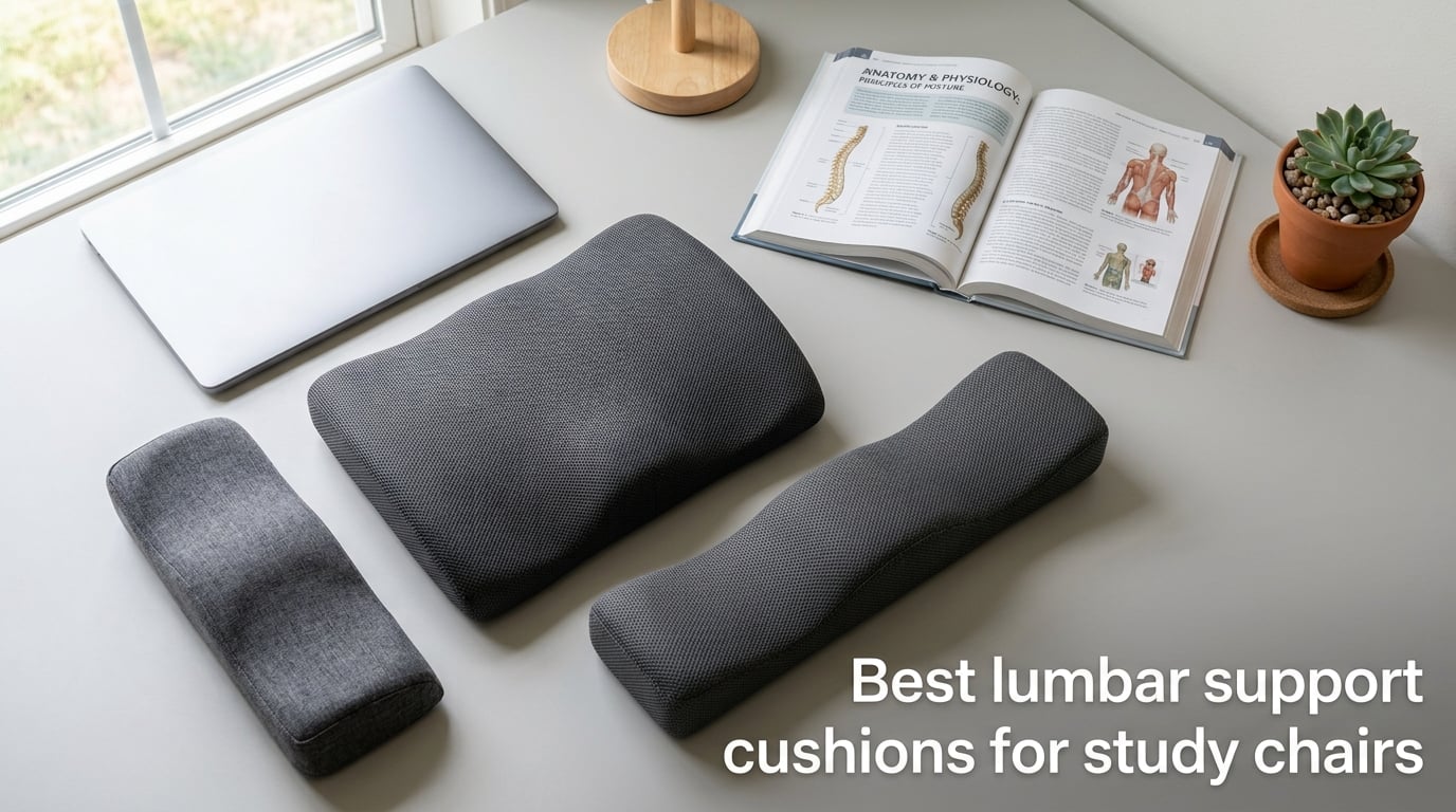 Best lumbar support cushions for study chairs