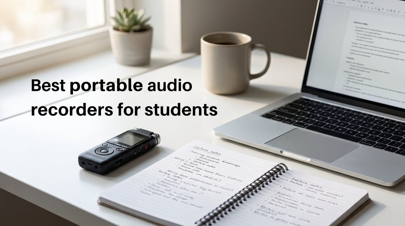 Best portable audio recorders for students