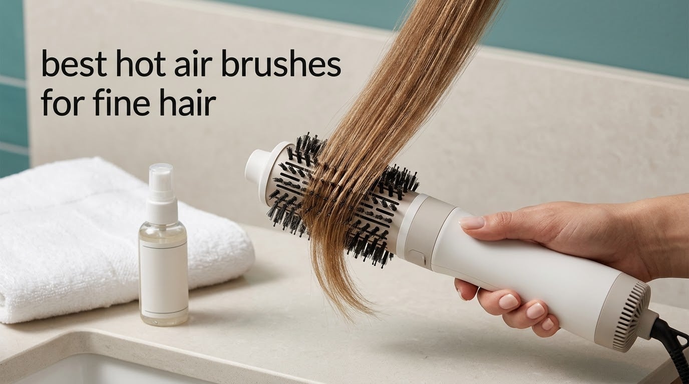 best hot air brushes for fine hair