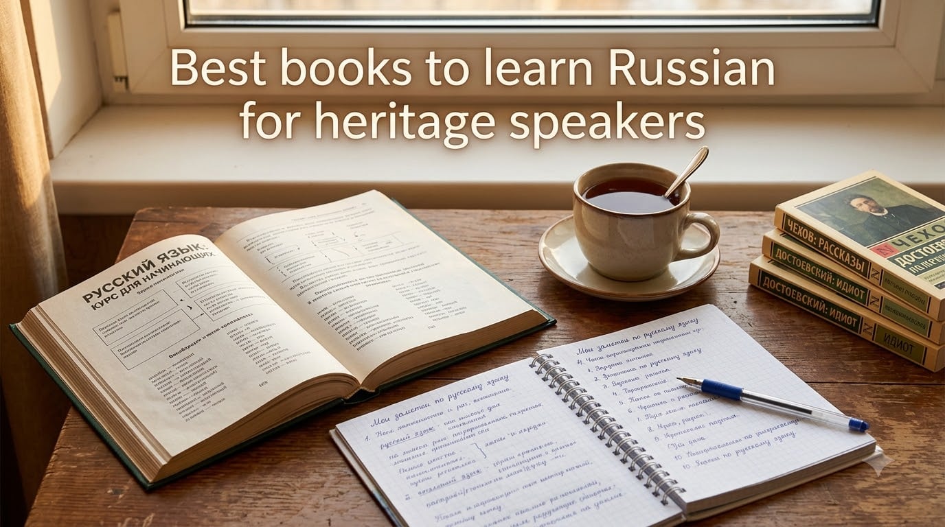 Best books to learn Russian for heritage speakers