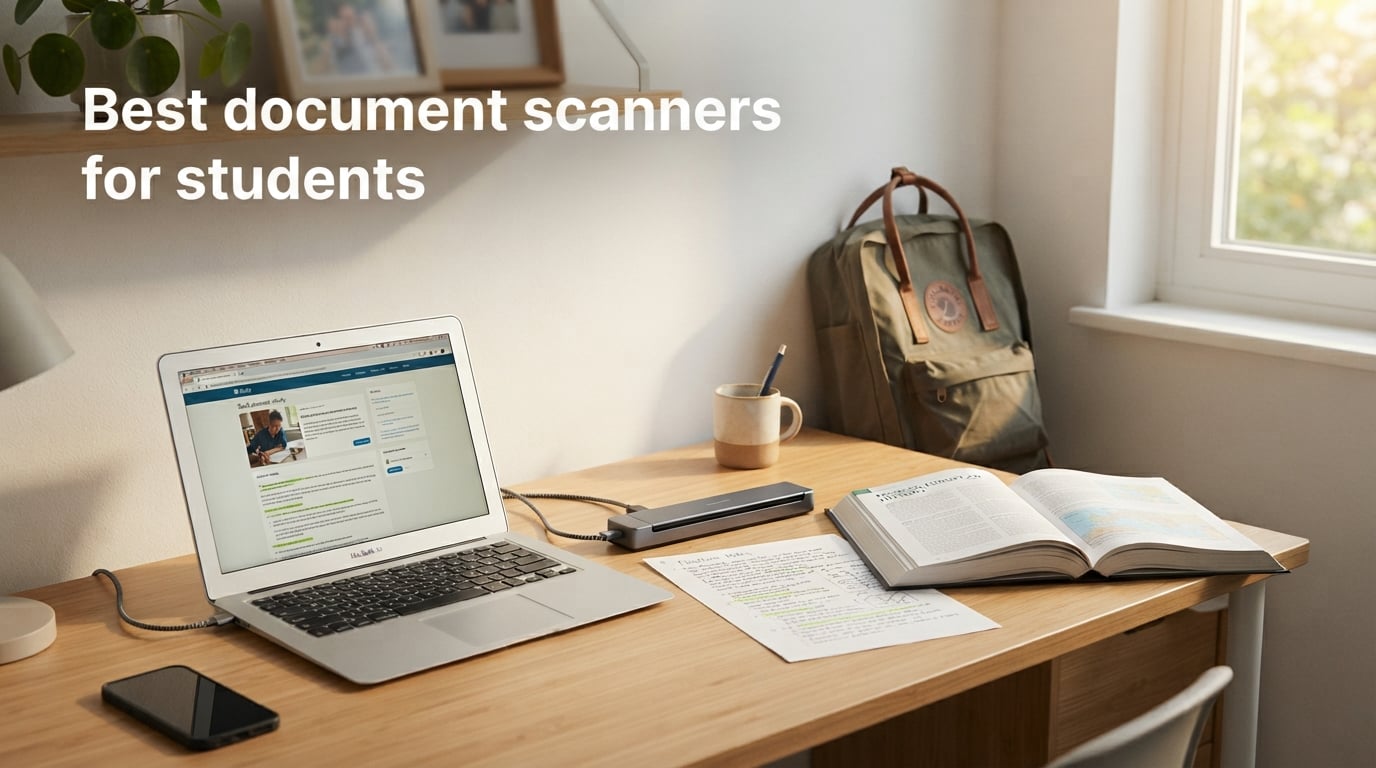 Best document scanners for students